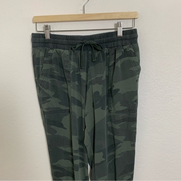 Splendid Boardwalk Green Camo Camouflage Joggers Size Small - Picture 13 of 16